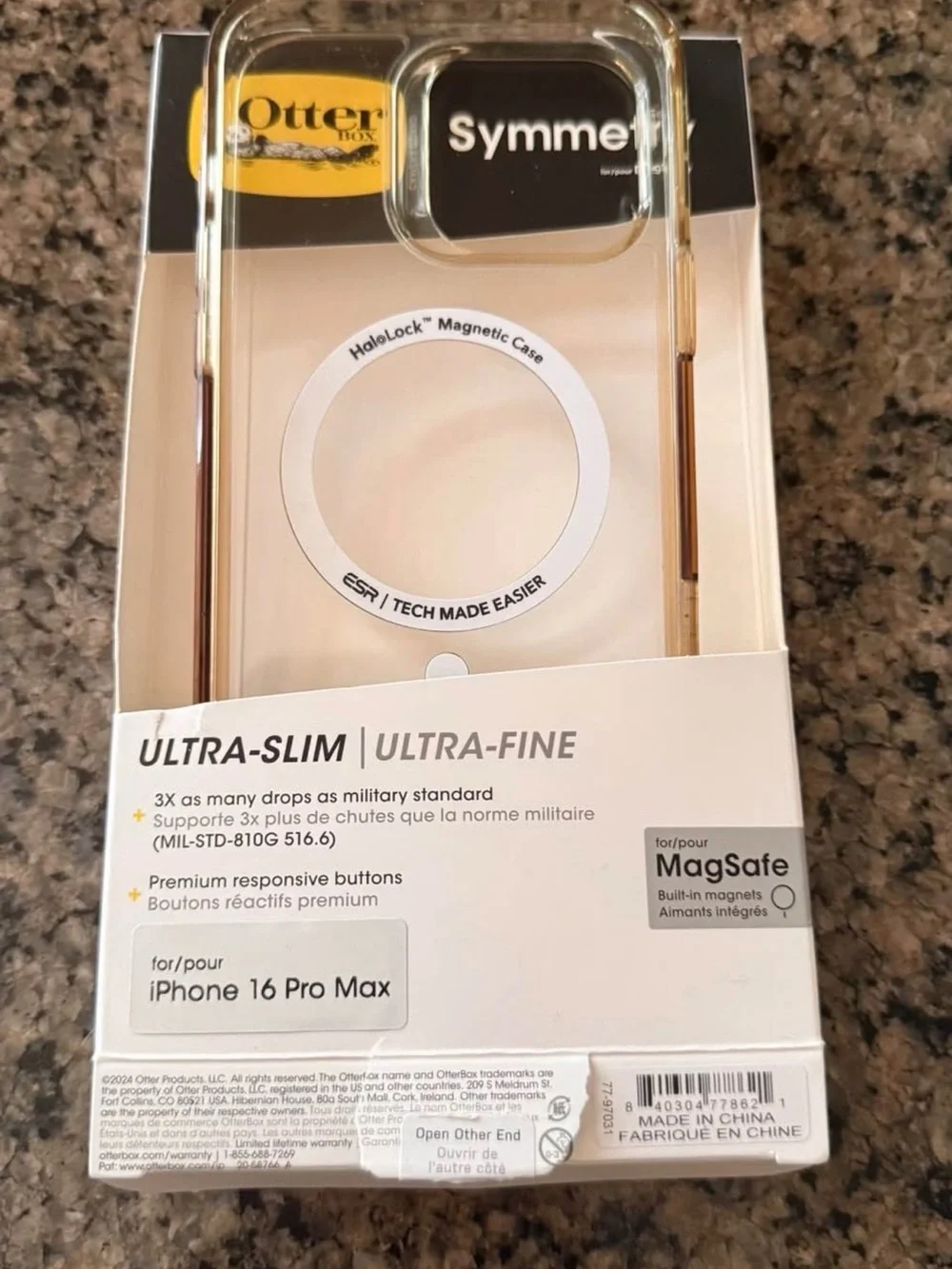OtterBox Symmetry Clear Case for iPhone 16 Pro Max